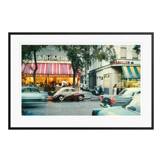 Paris Colour Scene 1950s by Peter Cornelius Framed C-Print For Sale