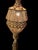 Camel Monumental 63” Vintage Boho Macramé Swag Lamp Pendant Light Swag For Sale - Image 8 of 9