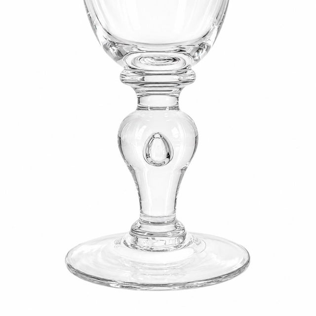 Glass Early 18th Century English Queen Anne Baluster Wine Glass Large Goblets - Set of 12 For Sale - Image 7 of 10