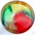 Glamorous Mid-Century Cased–Glass Block Vase With Red Interior - Makora Krosno Poland For Sale - Image 14 of 17