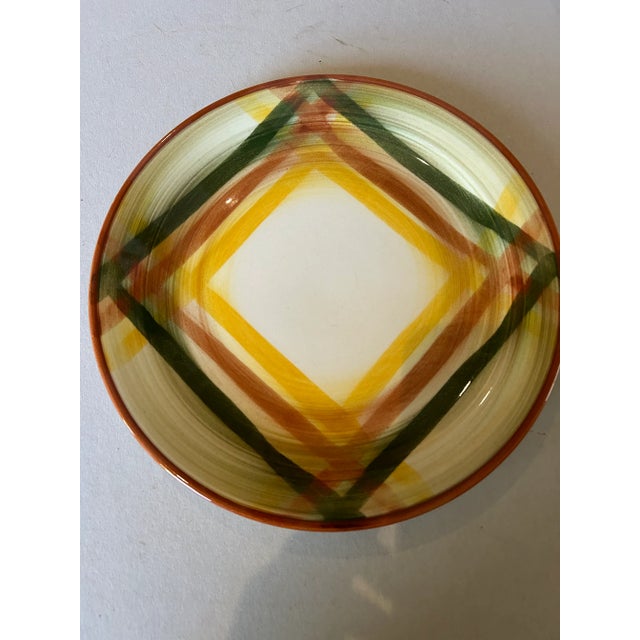 Mid-Century Vintage Homespun Vernonware Pattern Dinnerware Set- 27 Pieces For Sale In New York - Image 6 of 12