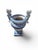 Elegant pair of monumental Italian urns dating from the 1950s, beautifully hand-painted and executed in the grand...