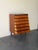 1960s Danish Mid Century Modern Teak Tallboy Dresser Chest of Drawers Scandinavian Vintage For Sale - Image 9 of 10
