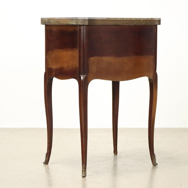 Mahogany Side Table, France, Early 20th Century For Sale - Image 9 of 10