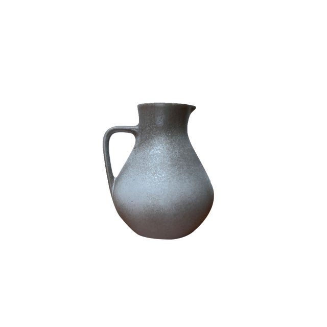 Mid-Century Minimalist WGP West German Pottery Carafe Vase from Marschner Kunsttöpferei, 1960s For Sale