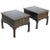 Pair of Asian Style Wood Nightstands For Sale In Houston - Image 6 of 6