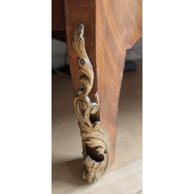 French 1882 Italian Ashwood Triple Armoire For Sale - Image 3 of 14