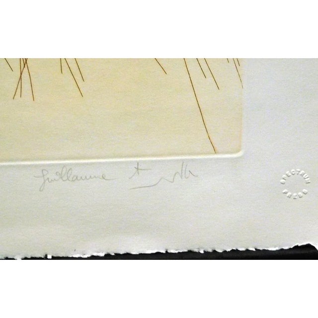 Guillaume Azoulay Derby Hand Signed Original Etching 1983 Ed300 For Sale - Image 4 of 4