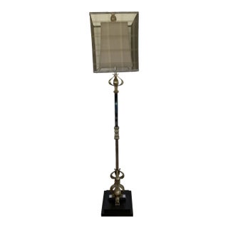 John-Richard Brass Floor Lamp For Sale