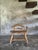1990s Small Vintage Bench with Backrest and Armrest in Light Asian Teak, 1990s For Sale - Image 5 of 10