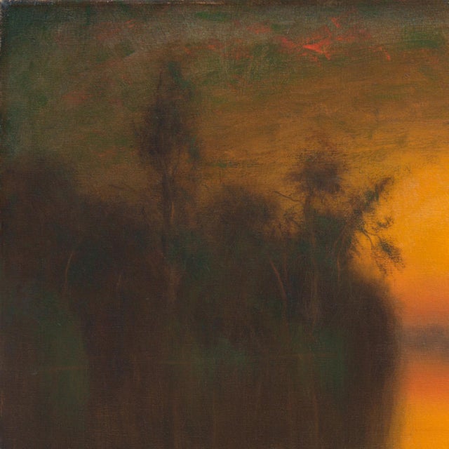 1910s 'The Sacramento River, Rio Vista, 1919' by James Everett Stuart, California, Bohemian Club, White House, San Francisco School of Design For Sale - Image 5 of 12