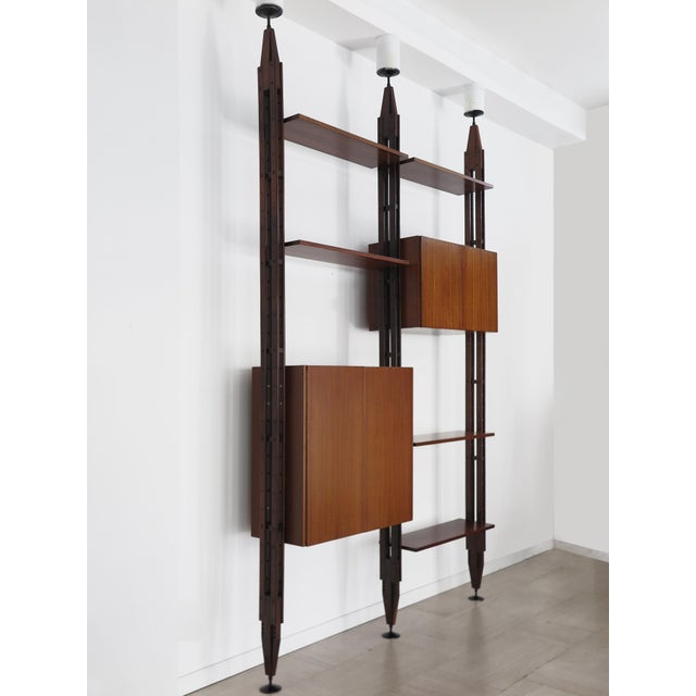 Mid-Century Modern LB7 Bookcase by Franco Albini for Poggi Pavia, Italy, 1960s For Sale - Image 3 of 18