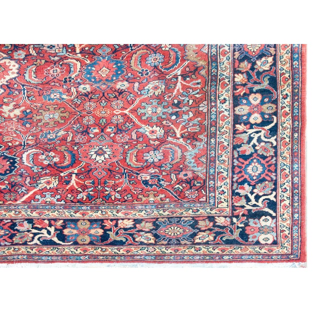 Early 20th Century Persian Sultanabad Rug For Sale - Image 9 of 14