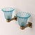 Barovier & Toso 1950s Mid-Century Modern Murano Glass Sconces Brass Wall Lights Barovier & Toso - Pair For Sale - Image 4 of 10