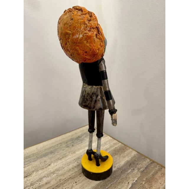 Lucido Costello Original Hand Made Iron Sculpture For Sale - Image 4 of 6