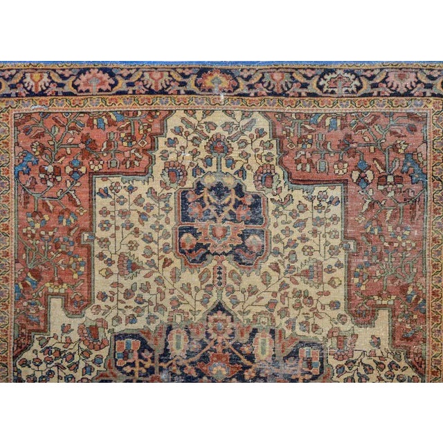 Early 20th Century Sarouk Farahan Rug For Sale In Chicago - Image 6 of 11