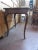 1940s Writing Table with Bowed Legs, 1940s For Sale - Image 5 of 8