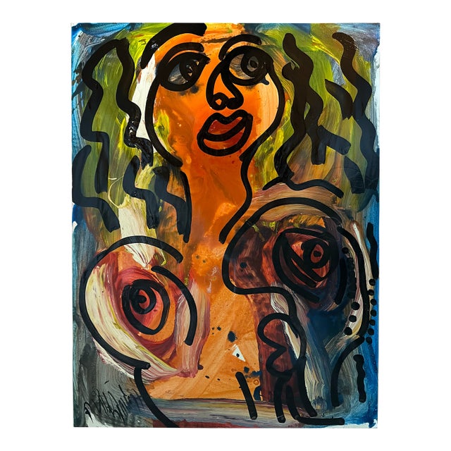 “Paris Bar Berlin” by Artist Peter Keil For Sale