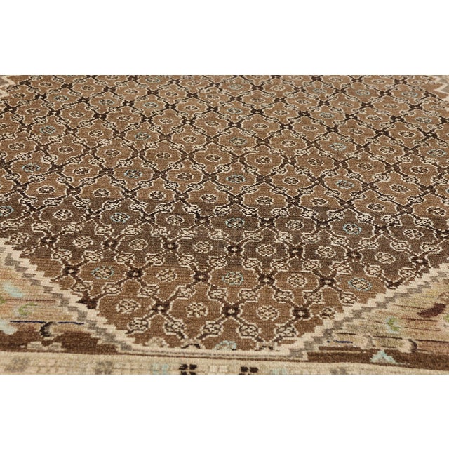 Mid 20th Century Vintage Persian Malayer Rug, 03'10 X 06'10 For Sale - Image 5 of 10