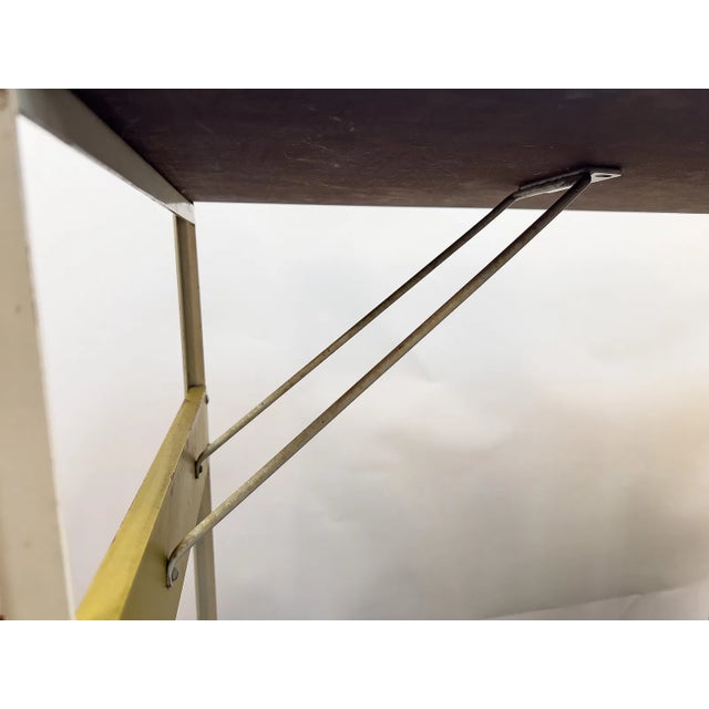 1950s George Nelson for Herman Miller Steel Frame Case Desk For Sale - Image 11 of 13