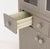 Metal Art Deco Style Gray Patinated Metal Display Cabinet For Sale - Image 7 of 9