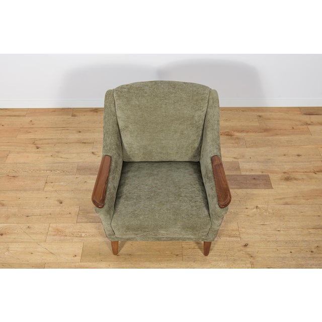 Mid-Century Armchair, Denmark, 1960s For Sale - Image 4 of 17