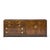 Thomasville Mid Century Burlwood and Brass Credenza This credenza measures: 78 wide x 19.25 deep x 30 inches high...