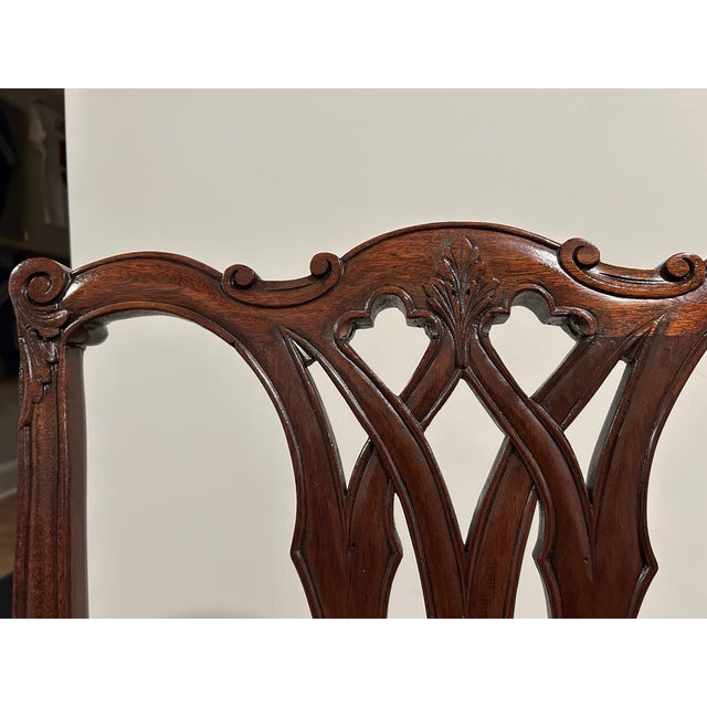 1930s Mahogany Dining Set For Sale - Image 12 of 12
