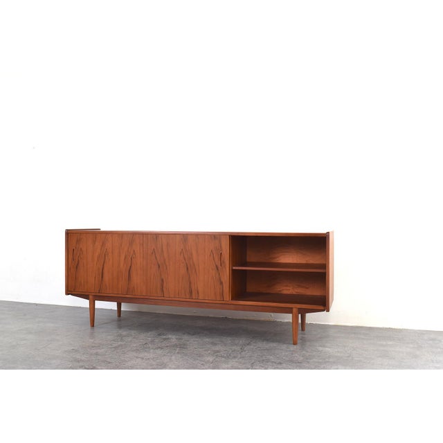 Mid-Century Teak Trio Sideboard by Nils Jonsson for Hugo Troeds, Sweden, 1960s For Sale - Image 11 of 18