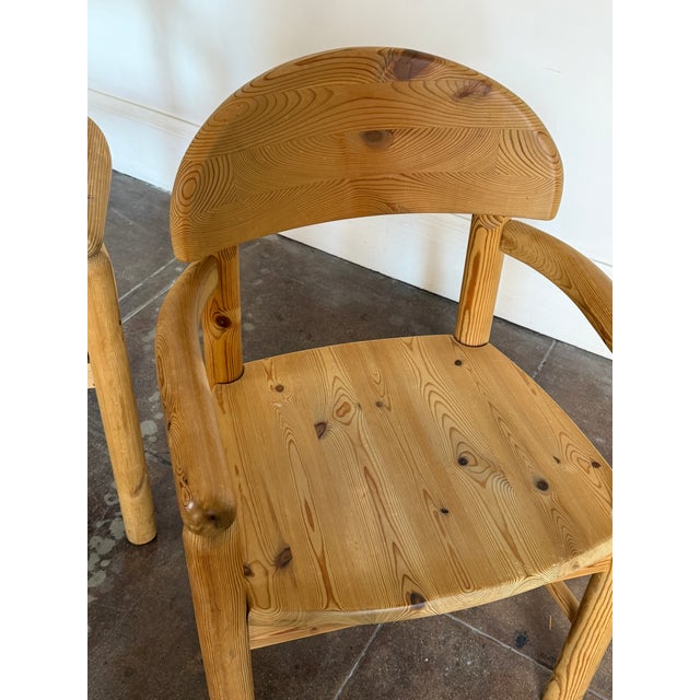 Vintage 1970s Rainer Daumiller Solid Pine Accent Chairs For Sale - Image 18 of 18
