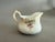 Victorian Antique Creamer Porcelain Transfer Ware Purple White Gilt Flowers For Sale - Image 3 of 9