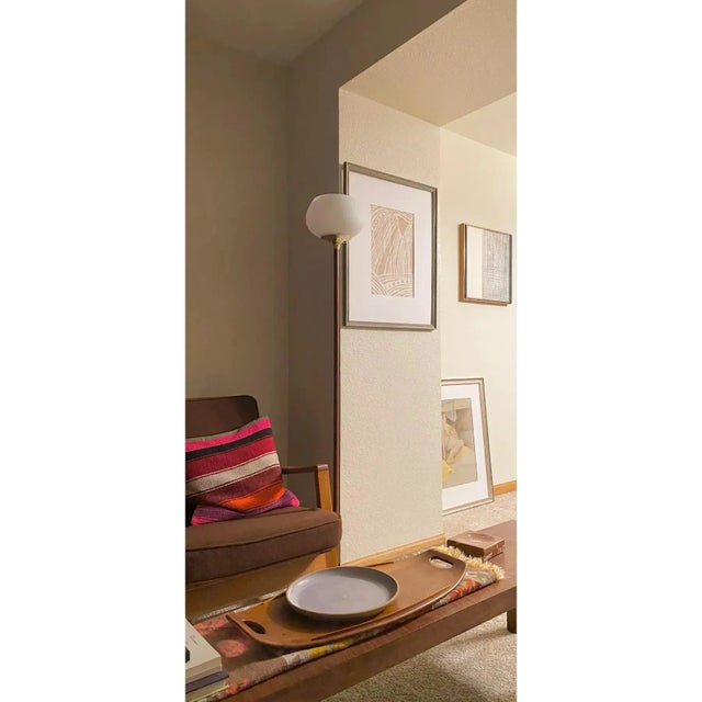 Abstract Framed Textile in Blush and Ivory For Sale - Image 10 of 13