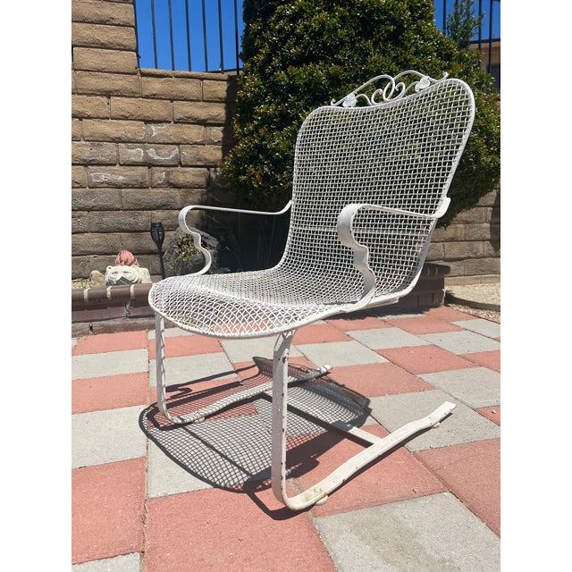 Salterini Mid Century Modern Patio Set, Set of 4 For Sale - Image 4 of 8