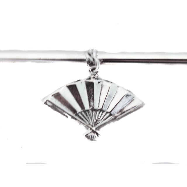 1950s Japanese Sterling Ice Tea Spoons - 12 Pieces For Sale - Image 9 of 10