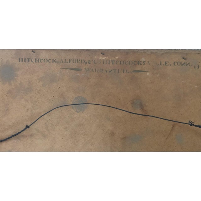 Hitchcock Federal Style Stenciled Wall Mirror For Sale In New York - Image 6 of 6