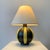 Decorative Ceramic Table Lamp, 1950 For Sale - Image 6 of 12