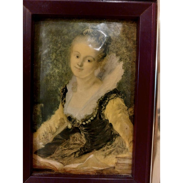 Renoir, Untitled, 1890s, Enamel, Framed, Set of 3 For Sale - Image 9 of 18