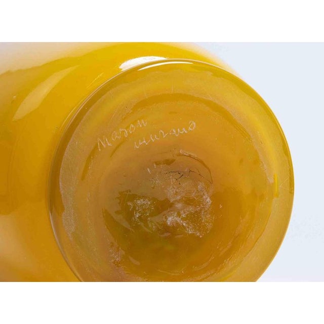 Vintage Murano Glass Vase attributed to Nason Murano For Sale - Image 4 of 5