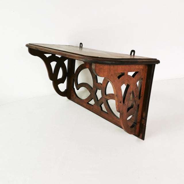 Art Deco Wall Shelf, Denmark, 1920s For Sale - Image 3 of 14