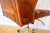 Vintage Executive Desk Chair Office in Tan Leather with Tilt Swivel Height Adjustable by Timothy Oulton for Halo For Sale - Image 11 of 18
