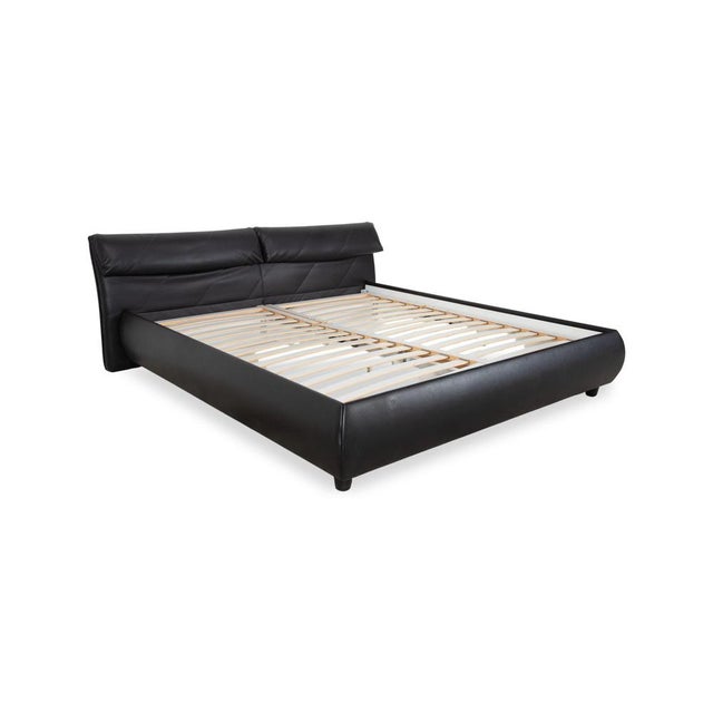 Modern Black Leather Bed from Ruf For Sale - Image 3 of 18