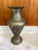 Metal Late 20th Century Hammered Metal Indian Sanskrit Floor Vase For Sale - Image 7 of 12
