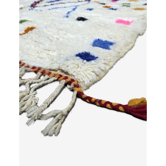 2020s Confetti Wool Moroccan Rug - 10.2 X 6.5 Ft For Sale - Image 5 of 6