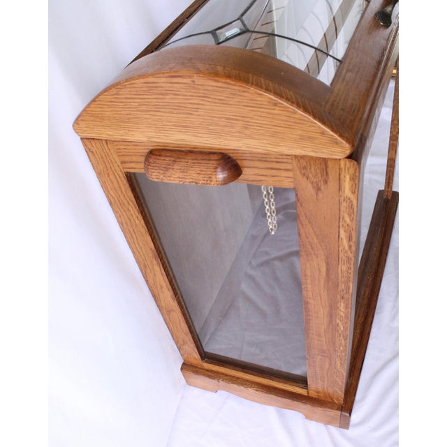 Vintage Traditional Glass Quilt Display Case Chairish