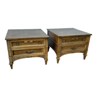 Pair of American of Martinsville Nightstands For Sale