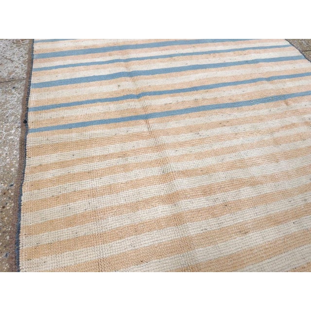 Mid-Century Modern Galerie Shabab Collection Mid-20th Century Turkish Anatolian Throw Rug For Sale - Image 3 of 8