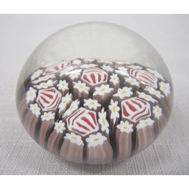 Beautiful vintage Murano hand blown Italian art glass paperweight. Documented to the Fratelli Toso company. made with...