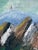Boulder Flatirons Original Textured Landscape Painting by L. Romo, 2026 Original acrylic and oil painting on canvas board...