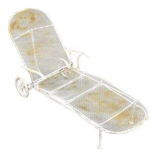Vintage Russell Woodard Sculptura Chaise Lounge Chair, Unmarked For Sale
