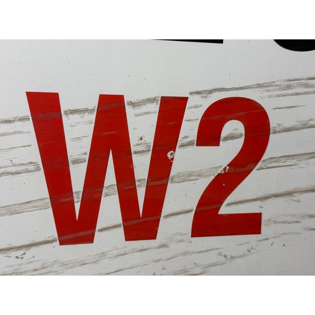 Lord Hill’s Bridge W2 – Original City of Westminster Enamel Street Sign Designed by Sir Misha Black, c.1967) For Sale - Image 12 of 18